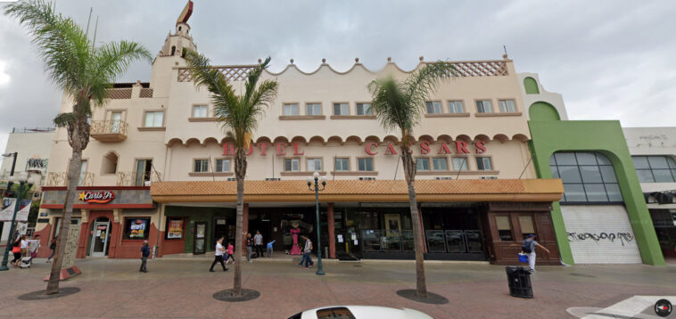 Hotel Caesars Tijuana Mexico. The location where the Caesar's Salad was created.