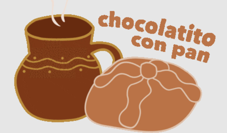Chocolatito con pan
