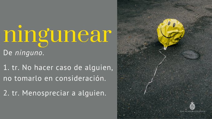 ningunear