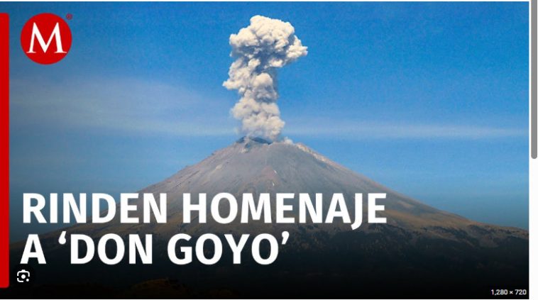 Don Goyo. Popocatépetl Volcano. Mexico.