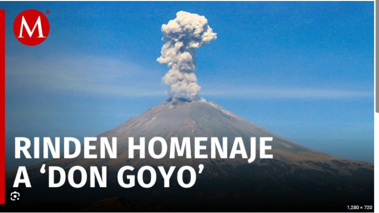 Don Goyo. Popocatépetl Volcano. Mexico.