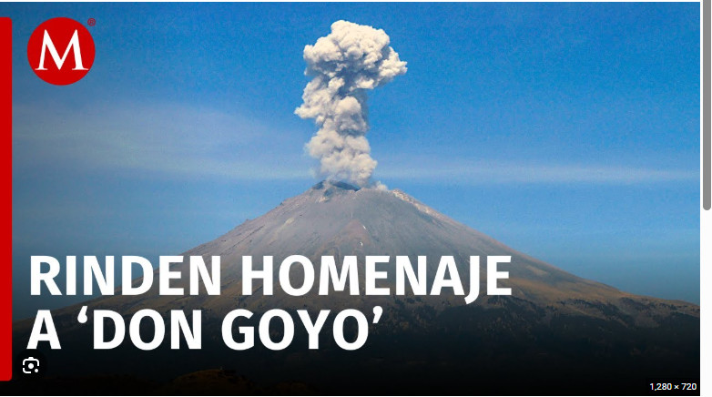 Don Goyo. Popocatépetl Volcano. Mexico.