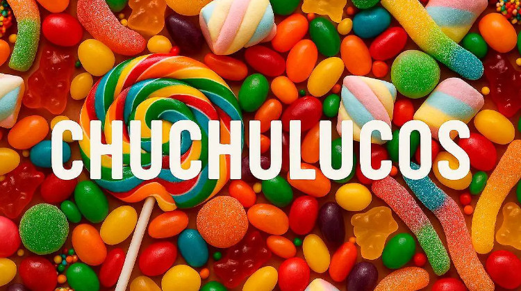 Chuchulucos. Candy of many colors.