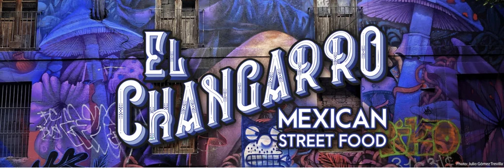 The sign of a Mexican restaurant in the UK called El Changarro.