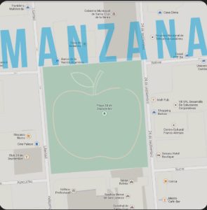 Manzana de calles